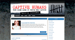 Desktop Screenshot of captivehumans.com