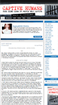 Mobile Screenshot of captivehumans.com